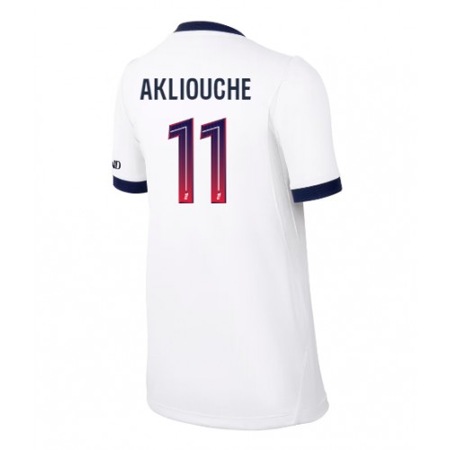 Paris Saint-Germain Maghnes Akliouche #11 Vieraspaita Naiset 2026-27 Lyhythihainen